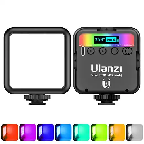 ULANZI VL49 Rechargeable RGB Video Light