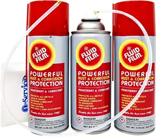 Fluid Film Aerosol Cans with Extension Wand (3 Pcs.)